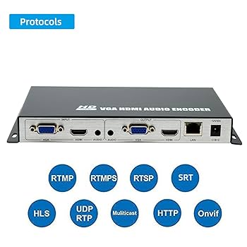 Amazon | ORIVISION H.265 H.264 1080P@60 HDMI VGA ビデオ